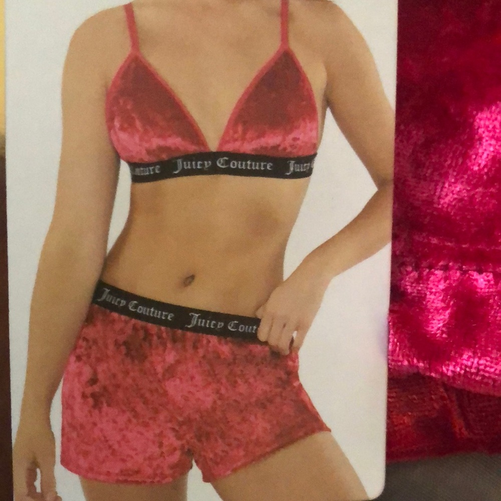 Juicy couture velvet matching set